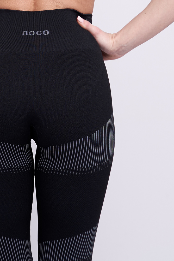 Bezešvé legíny Revolution Black